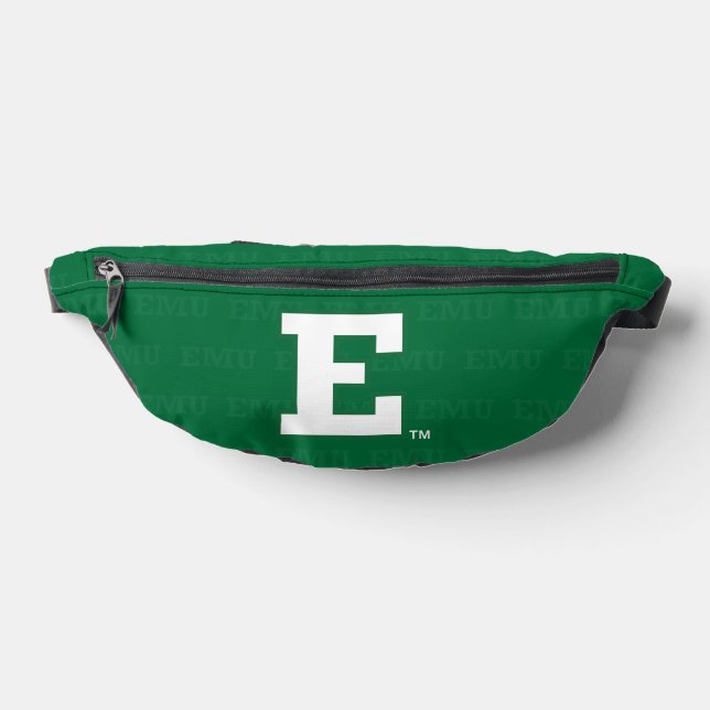 Eastern Michigan Logo Watermark Fanny Pack (Lay Down)