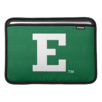 Eastern Michigan Logo Watermark MacBook Air Sleeve