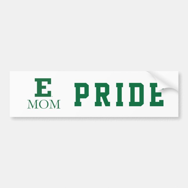 Eastern Michigan Mom Bumper Sticker (Front)