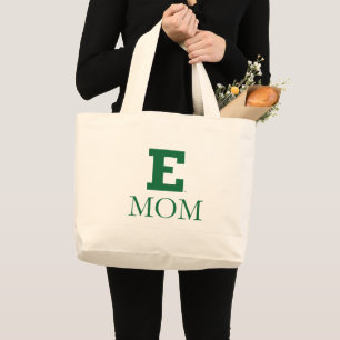 Eastern Michigan Mom Large Tote Bag