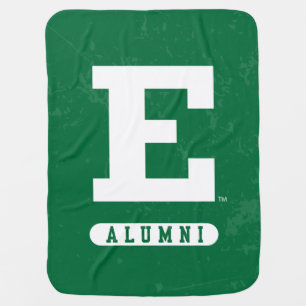 Eastern Michigan State Distressed Baby Blanket