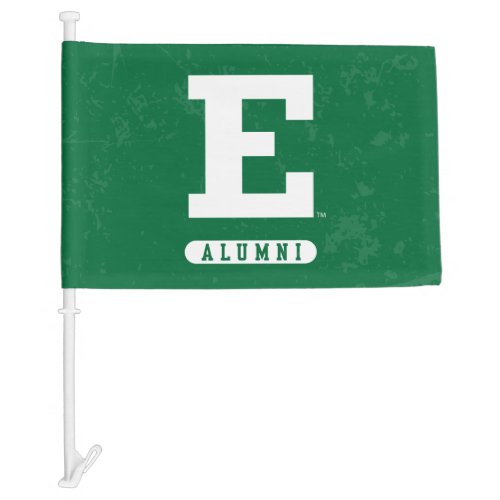 Eastern Michigan State Distressed Car Flag