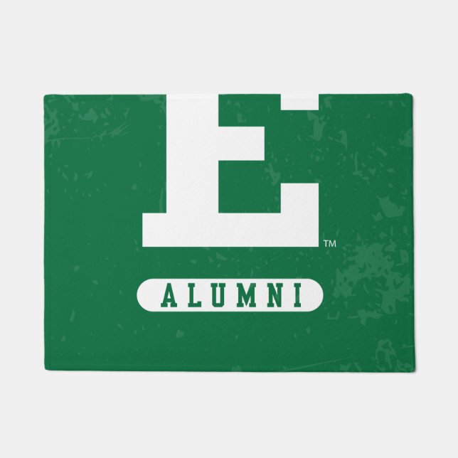 Eastern Michigan State Distressed Doormat (Front)