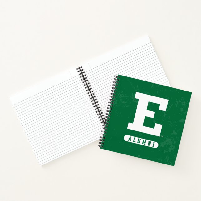 Eastern Michigan State Distressed Notebook (Inside)