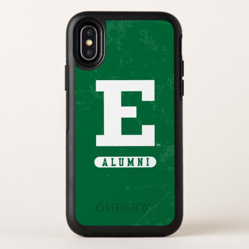Eastern Michigan State Distressed OtterBox Symmetry iPhone XS Case