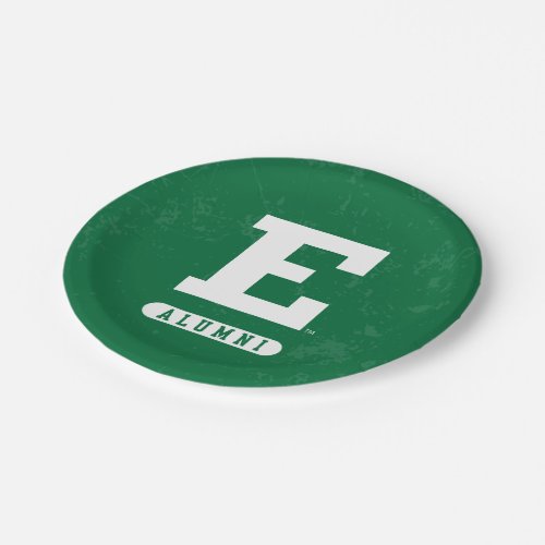 Eastern Michigan State Distressed Paper Plates