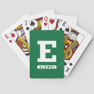 Eastern Michigan State Distressed Poker Cards