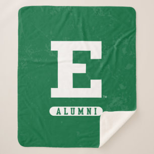 Eastern Michigan State Distressed Sherpa Blanket