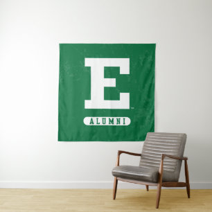 Eastern Michigan State Distressed Tapestry