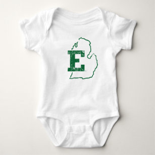 Eastern Michigan State Love Baby Bodysuit