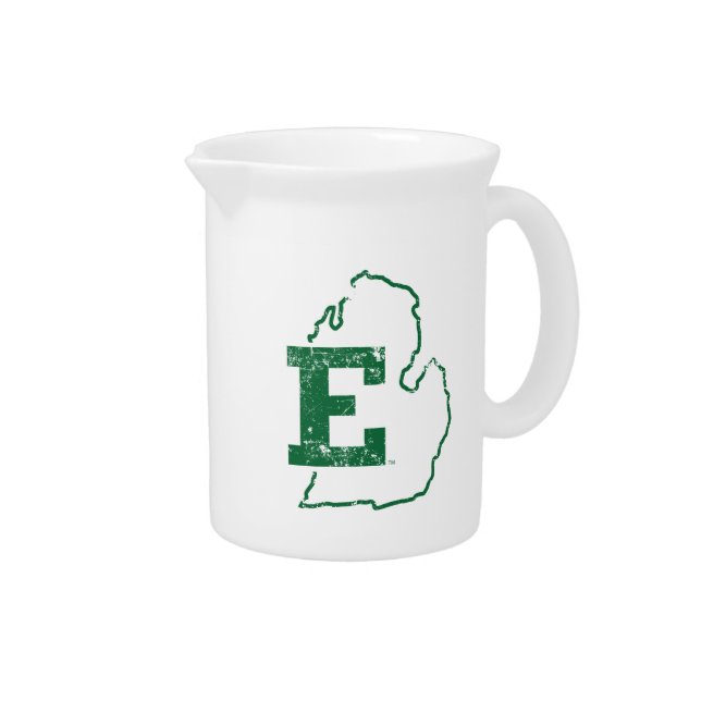 Eastern Michigan State Love Beverage Pitcher (Right)