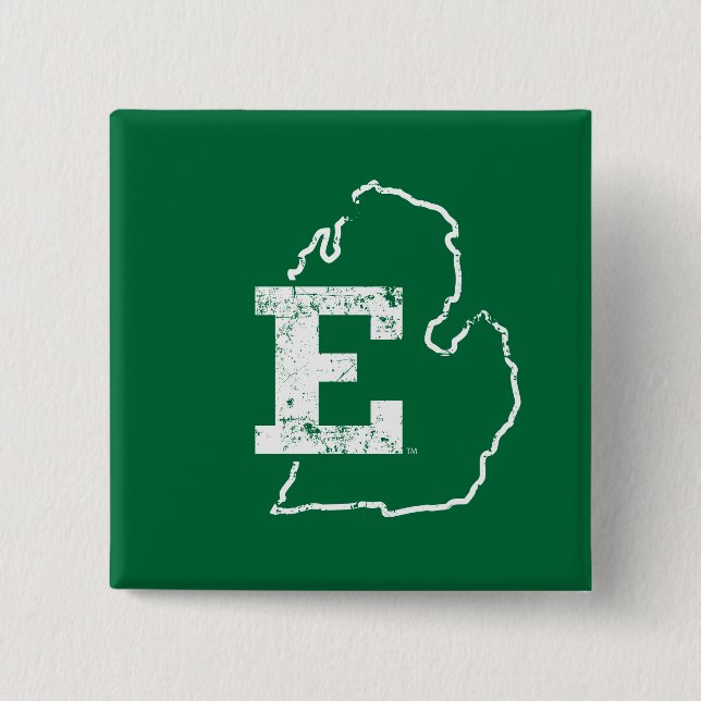 Eastern Michigan State Love Button (Front)