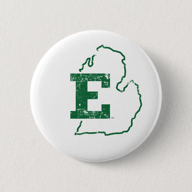 Eastern Michigan State Love Button (Front)