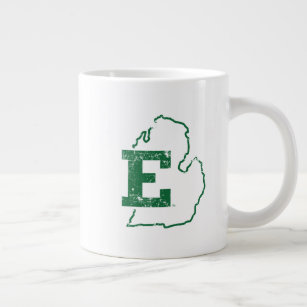 Eastern Michigan State Love Giant Coffee Mug