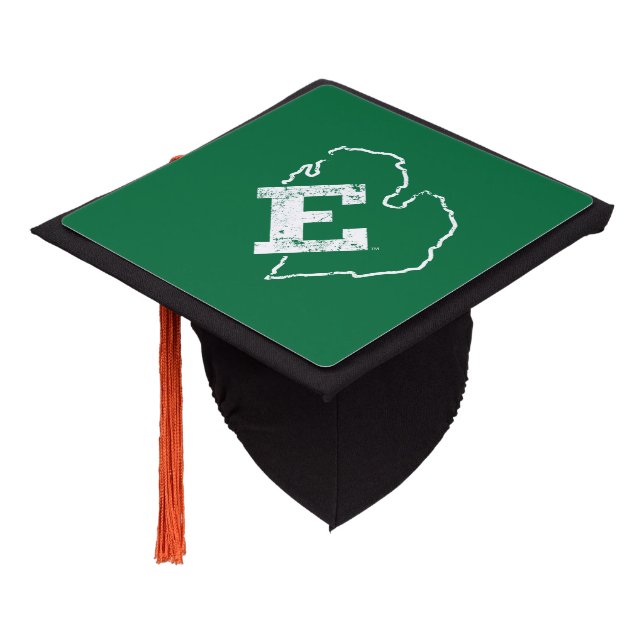 Eastern Michigan State Love Graduation Cap Topper (Angled)