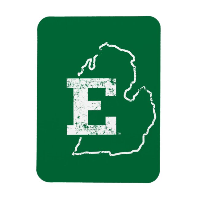 Eastern Michigan State Love Magnet (Vertical)