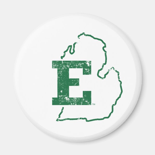 Eastern Michigan State Love Magnet (Front)
