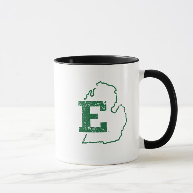 Eastern Michigan State Love Mug (Right)