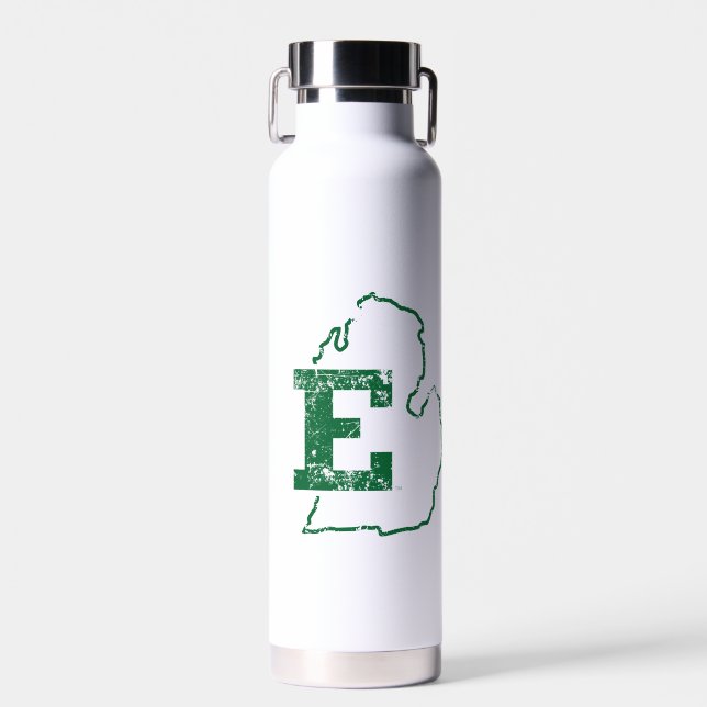 Eastern Michigan State Love Water Bottle (Front)