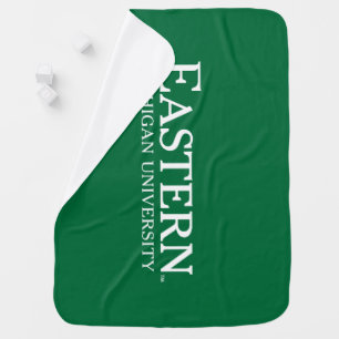 Eastern Michigan University Baby Blanket