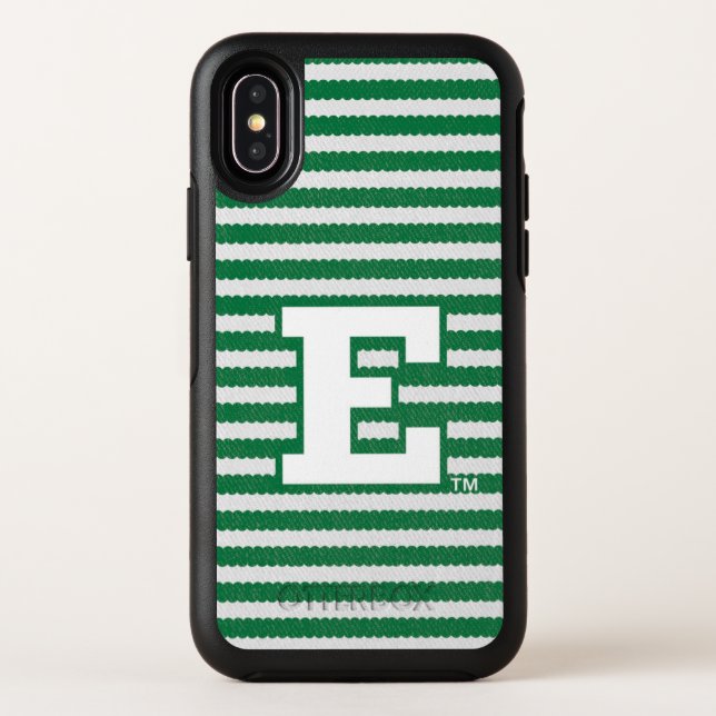 Eastern Michigan University Denim Otterbox iPhone Case (Back)
