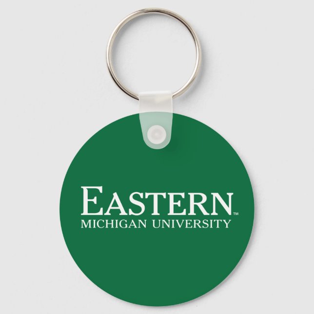 Eastern Michigan University Keychain (Front)