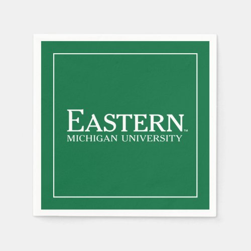 Eastern Michigan University Napkins