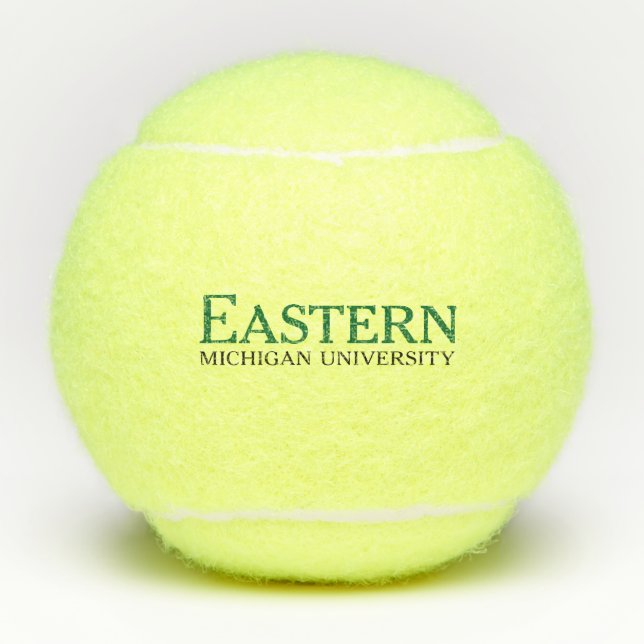 Eastern Michigan University Tennis Balls (Front)