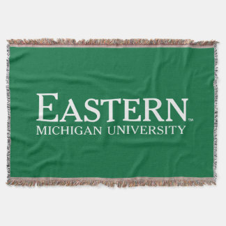 Eastern Michigan University Throw Blanket