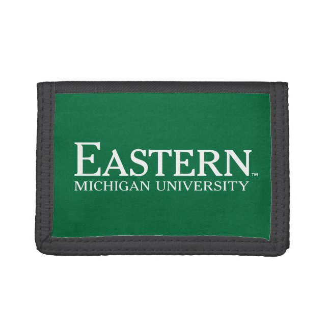 Eastern Michigan University Trifold Wallet (Front)