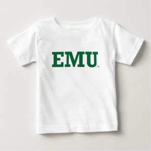 Eastern Michigan Wordmark Baby T-Shirt