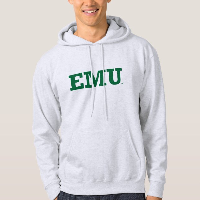 Eastern Michigan Wordmark Hoodie (Front)