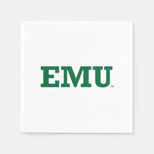 Eastern Michigan Wordmark Napkins