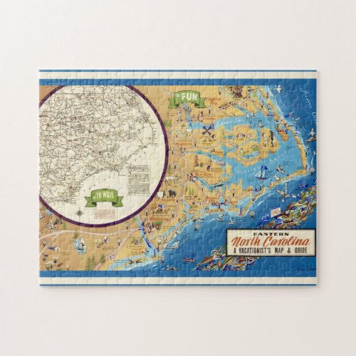 Eastern North Carolina 11x14 Jigsaw Puzzle