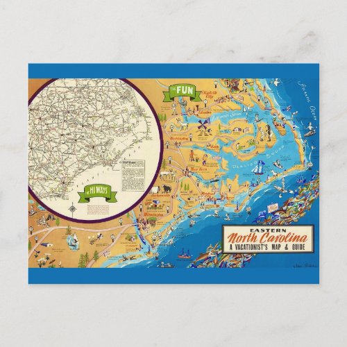 Eastern North Carolina Postcard