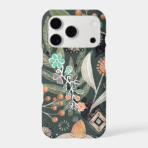 Eastern Ojibwe Woodlands Botanical Floral Motif