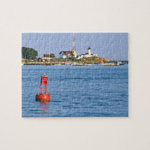 Eastern Point Lighthouse, Gloucester Massachusetts Jigsaw Puzzle