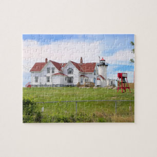 Eastern Point Lighthouse, Gloucester Massachusetts Jigsaw Puzzle
