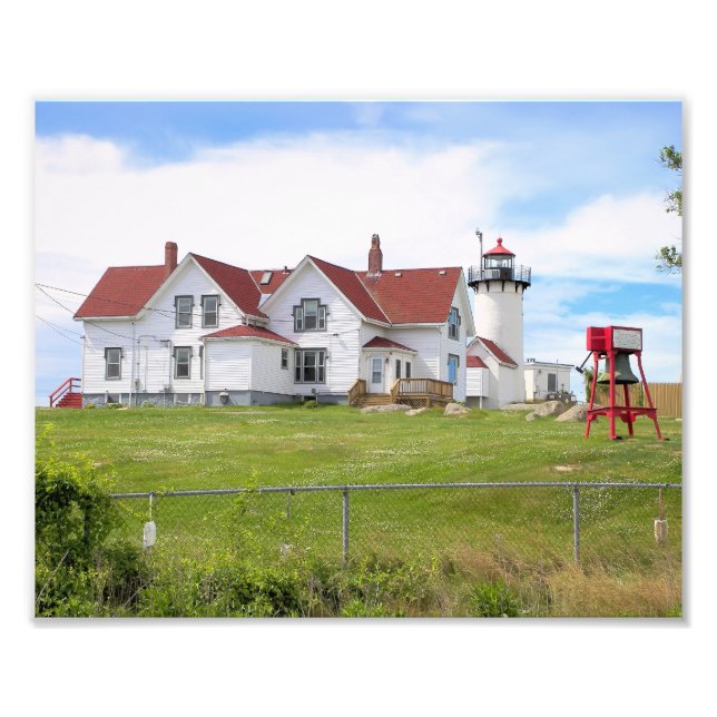 Eastern Point Lighthouse, Massachusett Photo Print (Front)