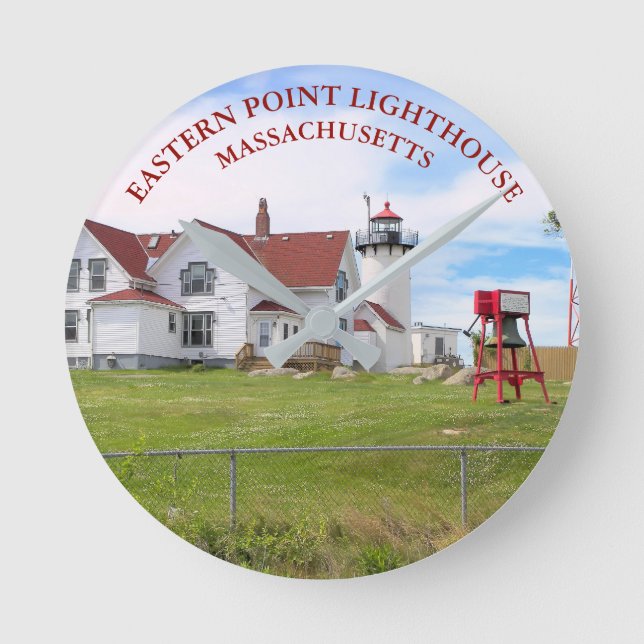 Eastern Point Lighthouse, Massachusetts Clock (Front)