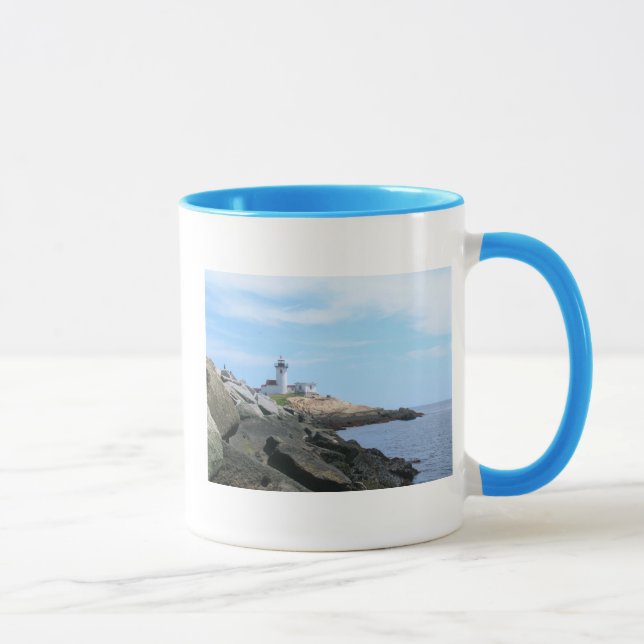 Eastern Point Lighthouse Mugs - 2 (Right)