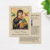 Eastern Rite Catholic Byzantine Funeral Holy Card (Desk)