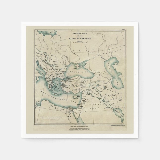 Eastern Roman Empire Paper Napkins (Front)