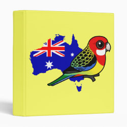 Eastern Rosella of Australia Avery Signature Binder 8.5x11