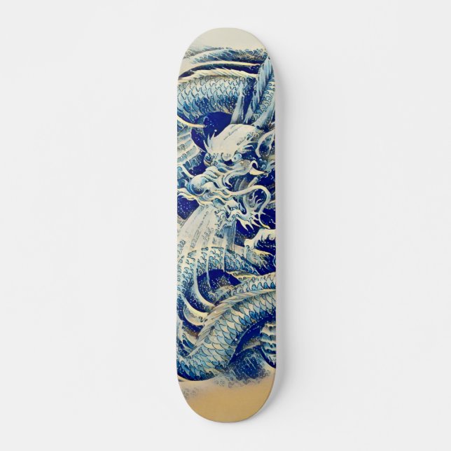 Eastern Samurai Wave Dragon Custom Pro Board (Front)