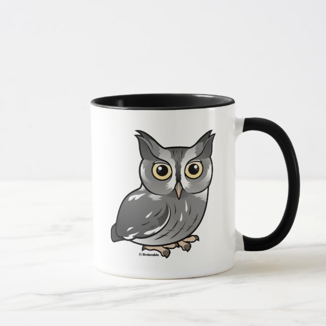 Eastern Screech Owl (Gray Phase) Mug (Right)