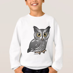 Eastern Screech Owl (Gray Phase) Kids' American Apparel Organic T-Shirt