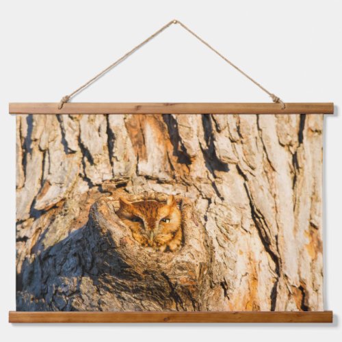 Eastern Screech_Owl Hanging Tapestry