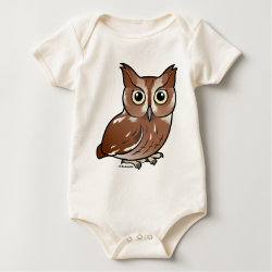 Eastern Screech Owl (Red Phase) Infant Organic Creeper