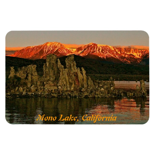 EASTERN SIERRA AND MONO LAKE AT SUNRISE MAGNET (Horizontal)